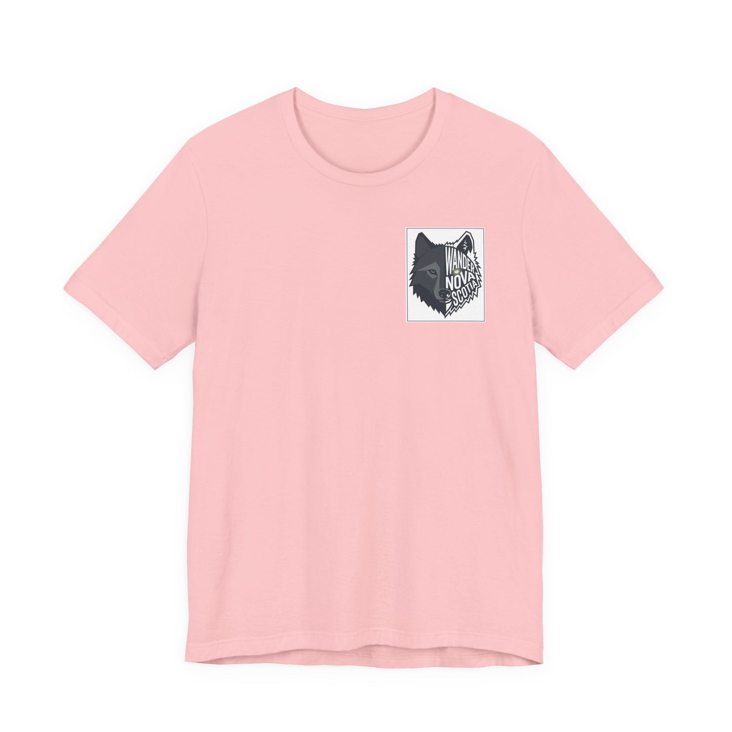 Wander Nova Scotia Wolf Portrait T-Shirt