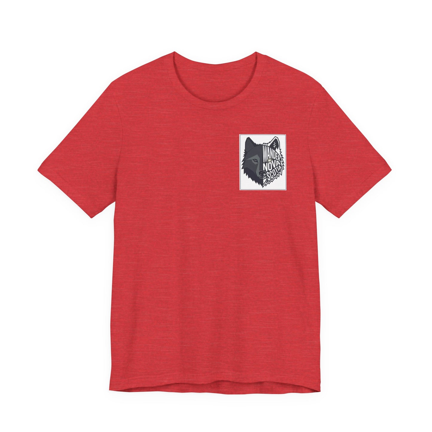 Wander Nova Scotia Wolf Portrait T-Shirt