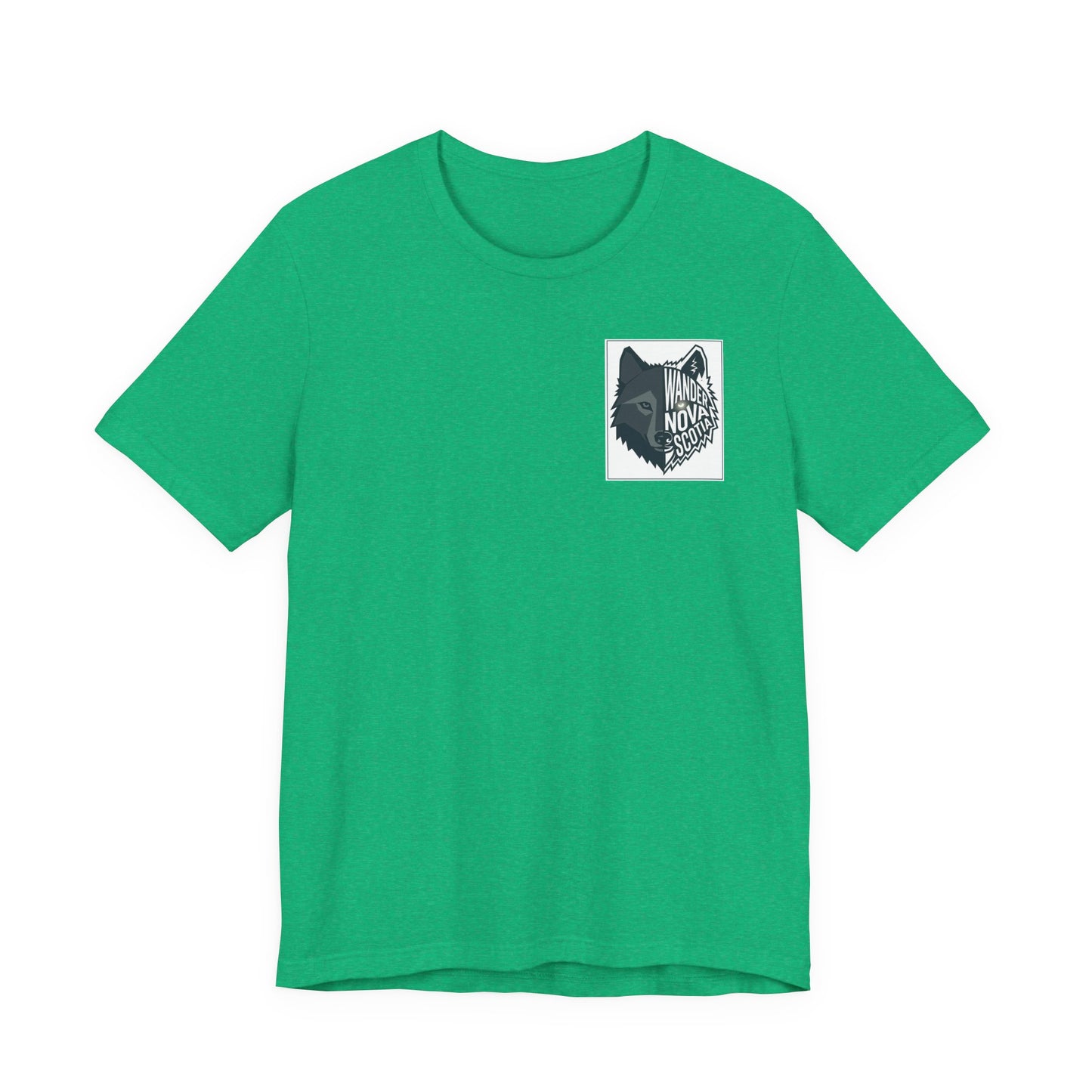 Wander Nova Scotia Wolf Portrait T-Shirt