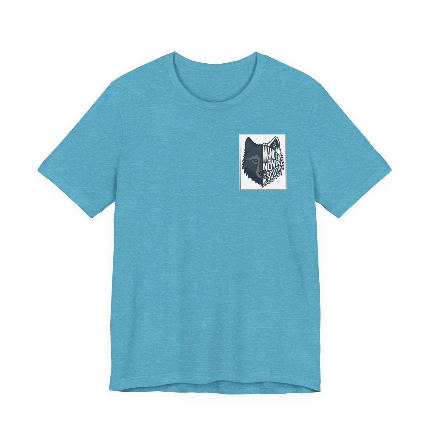 Wander Nova Scotia Wolf Portrait T-Shirt
