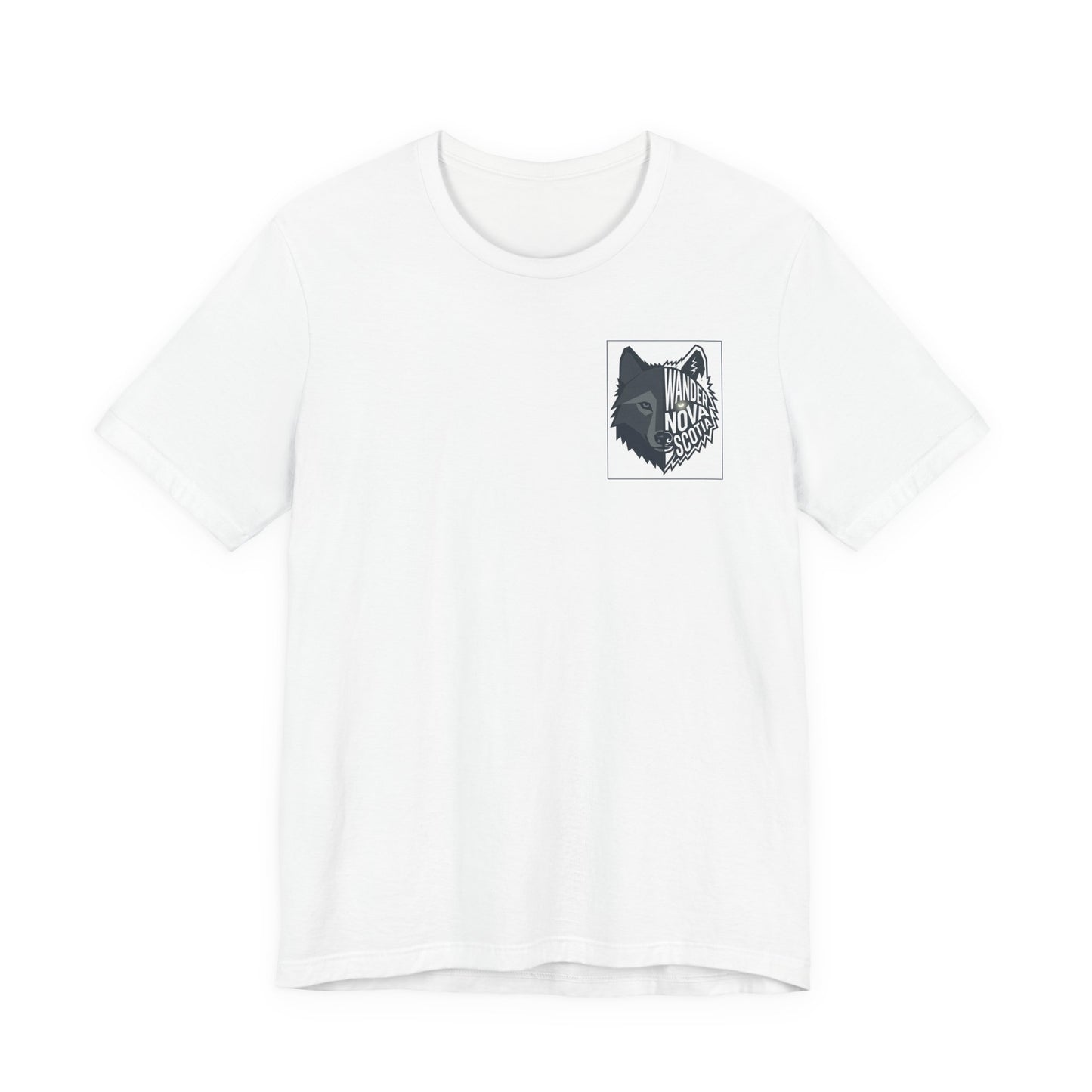 Wander Nova Scotia Wolf Portrait T-Shirt